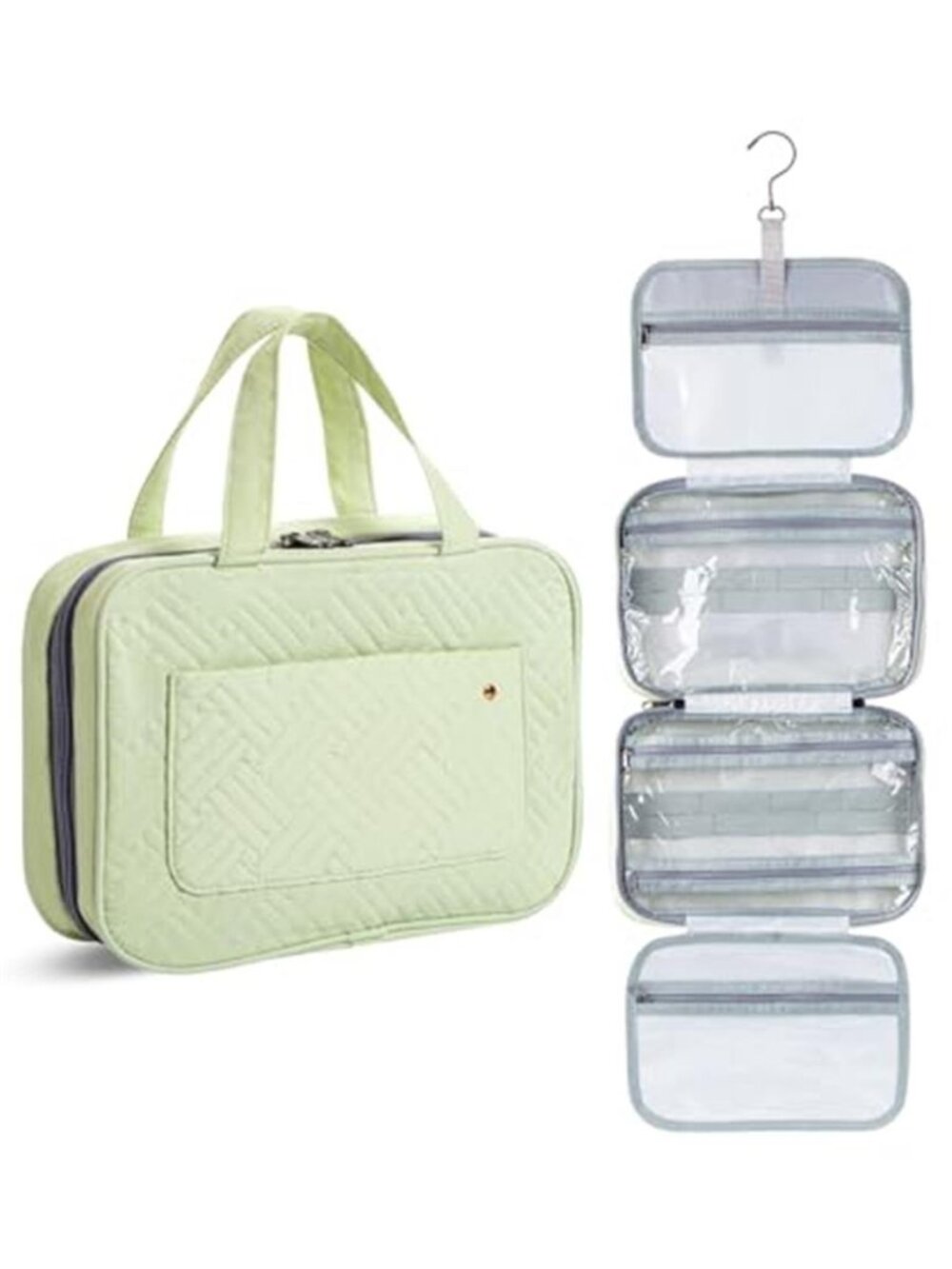 Travel Toiletry Bag Organizers Green